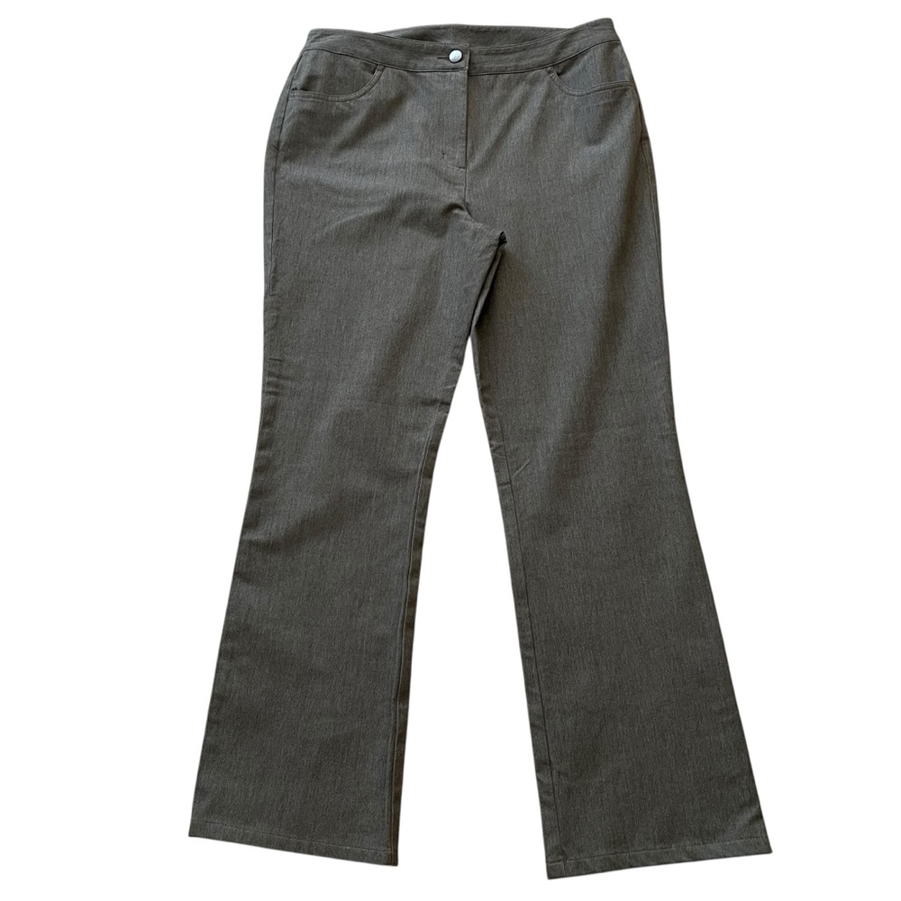 Doncaster Grey/Taupe Stretch Trouser 8